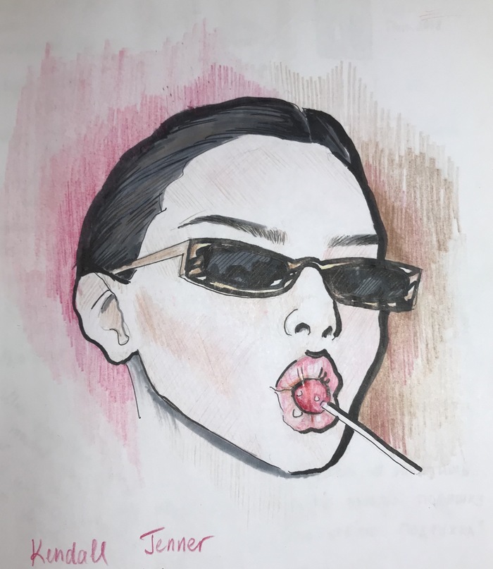Портрет Кендалл Дженнер