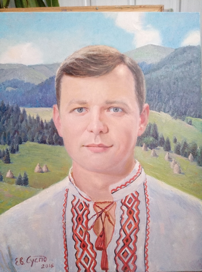 Портрет х/м