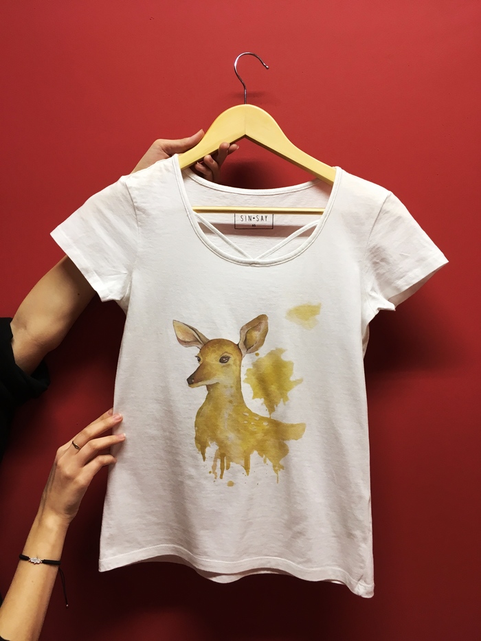 Футболка с принтом