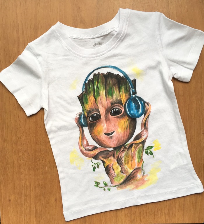 Футболка с принтом