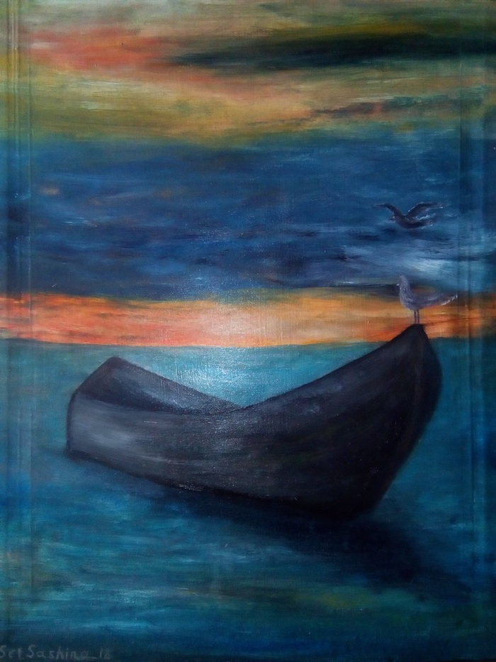 "Ладья в закатном море"