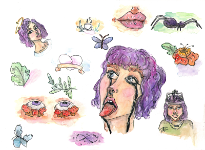 Эскиз стикеров