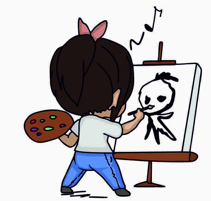 маленький художник