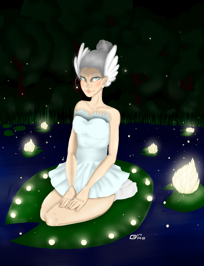 Девушка Лебедь