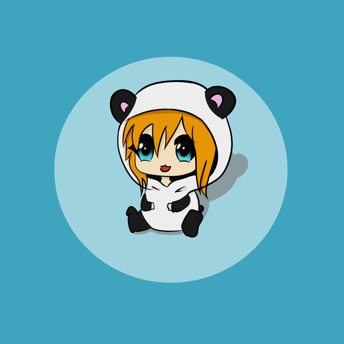 Няшная лоля в кигуруми