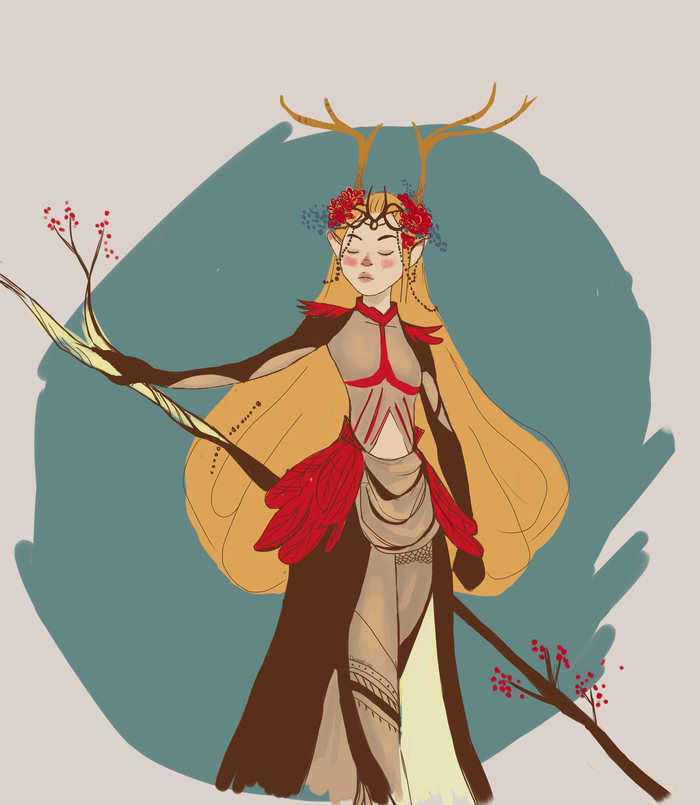 жительница леса