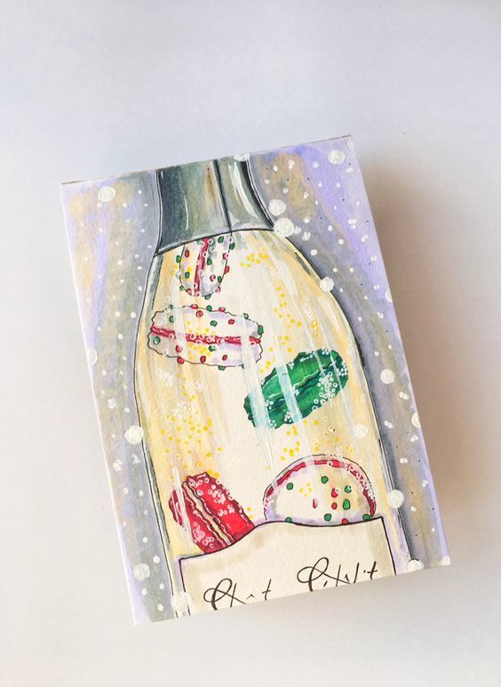 пирожное и шаспанское