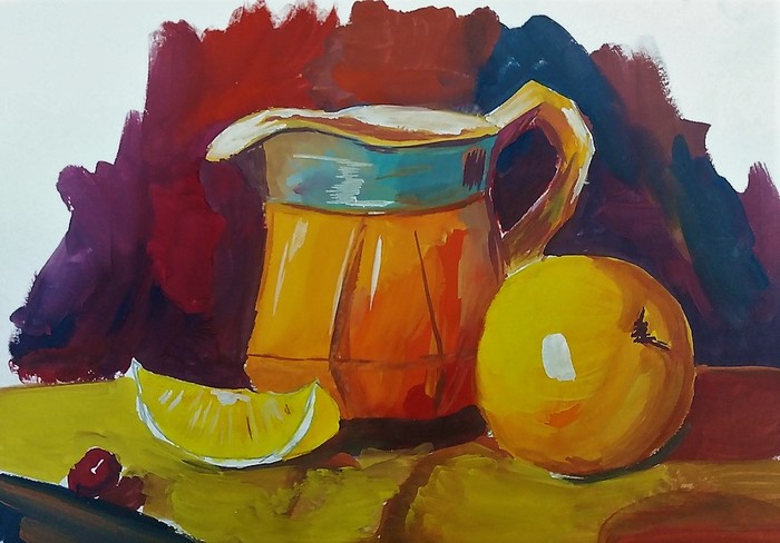 Кувшин с лимоном