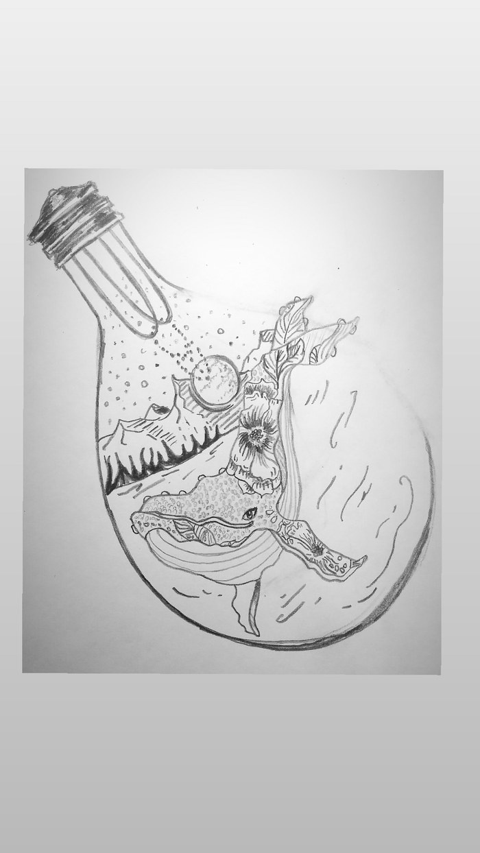 Кит в лампе