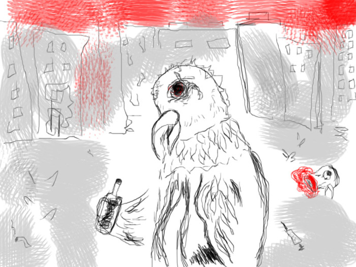 крылатый скиталец по метафизическим подворотням окраин санкт-петербурга