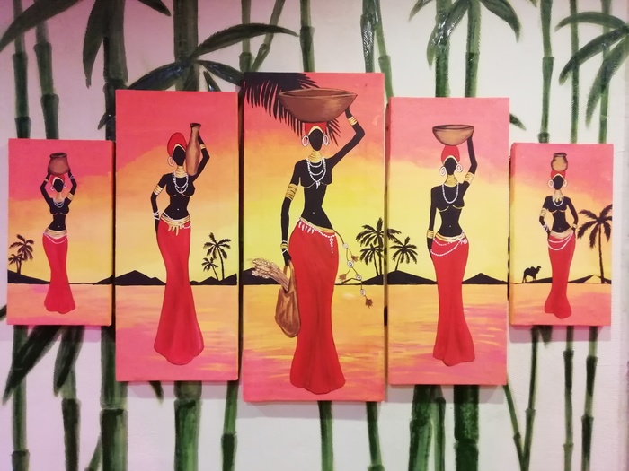 гаснет день