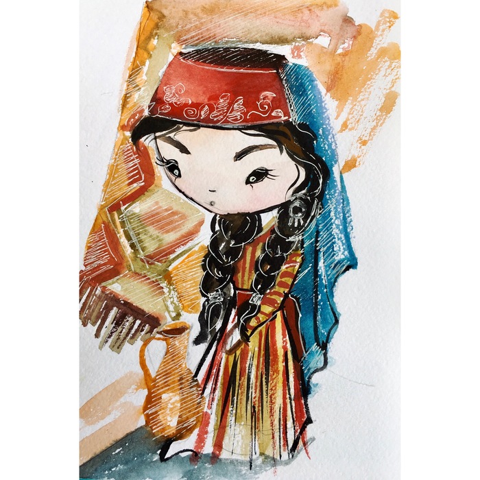 Крымскаятатарка с гугумом 