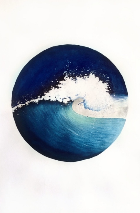 Волна бушующего моря