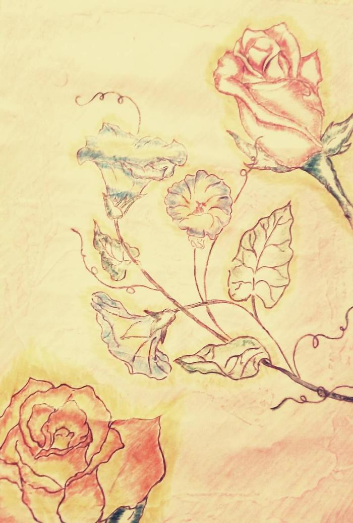 Розы и Лилии в стиле Реализм, Реклама на Illustrators.ru