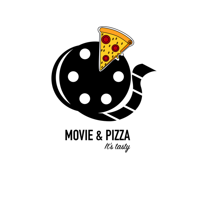 Movi and pizza