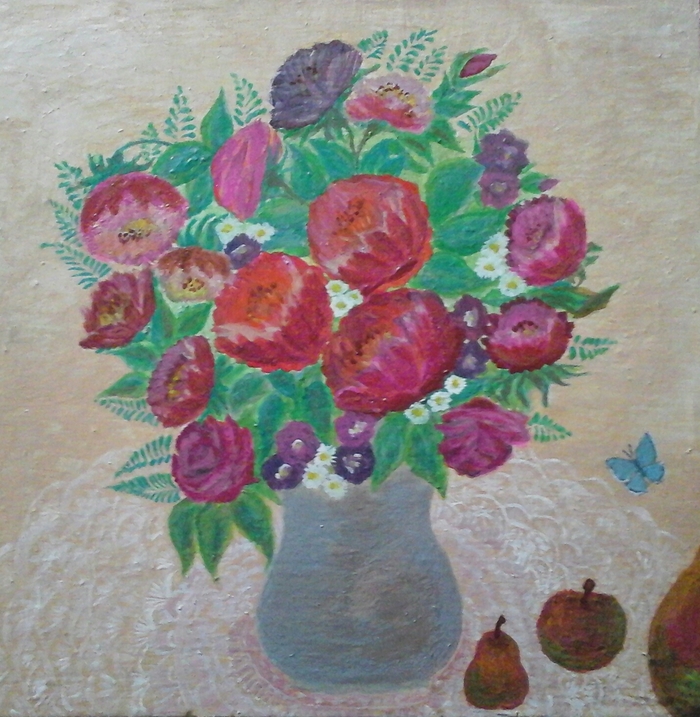 Ваза с цветами