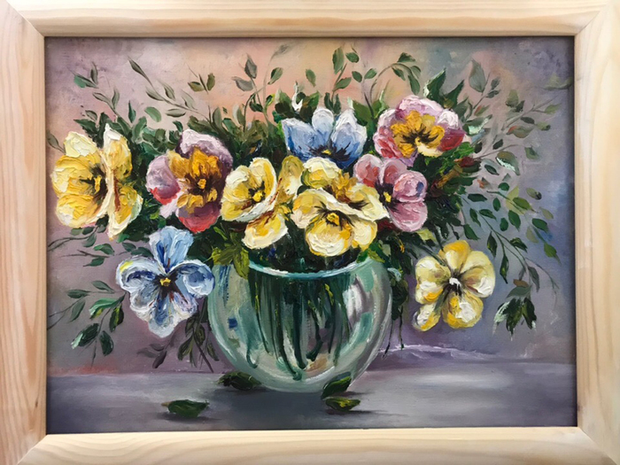 Цветы в вазе