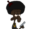 black squidward