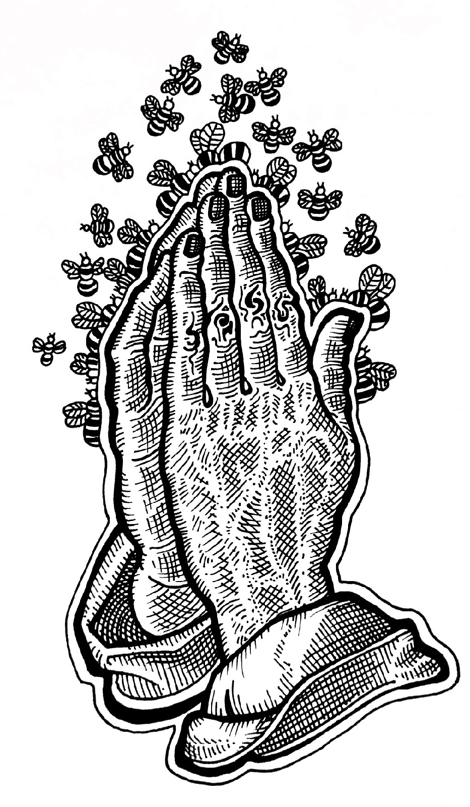 Значение татуировки молитва