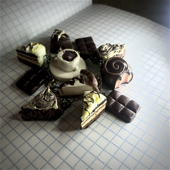 Браслет «шоколадный десерт»