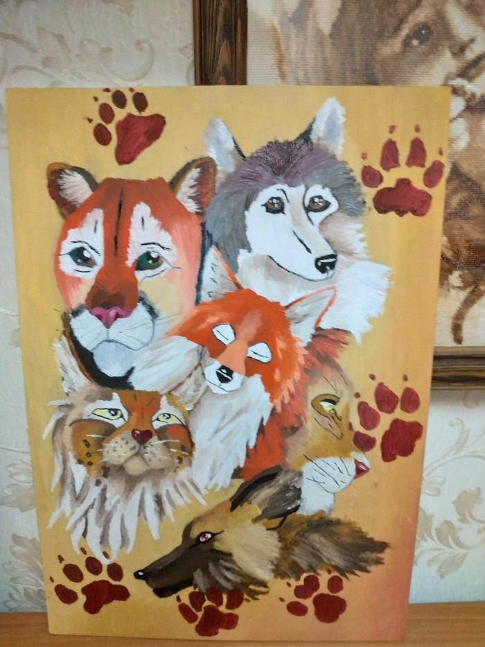 Картина маслом на холсте