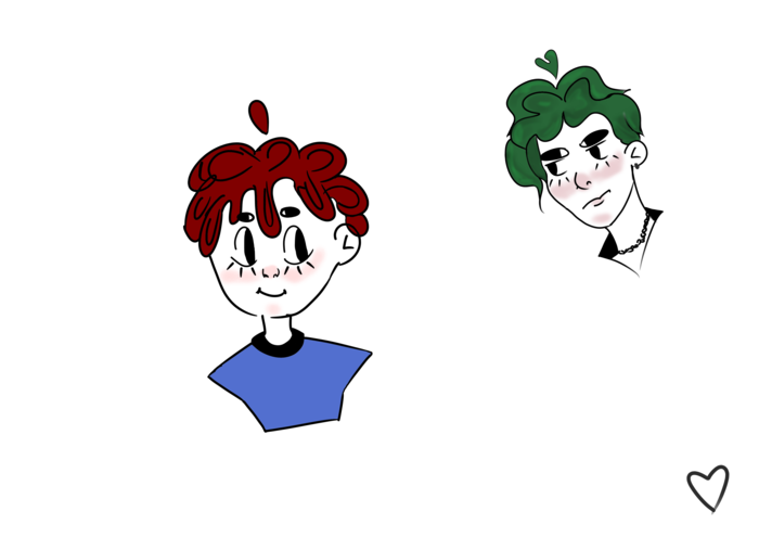 2 милые иллюстрации 
