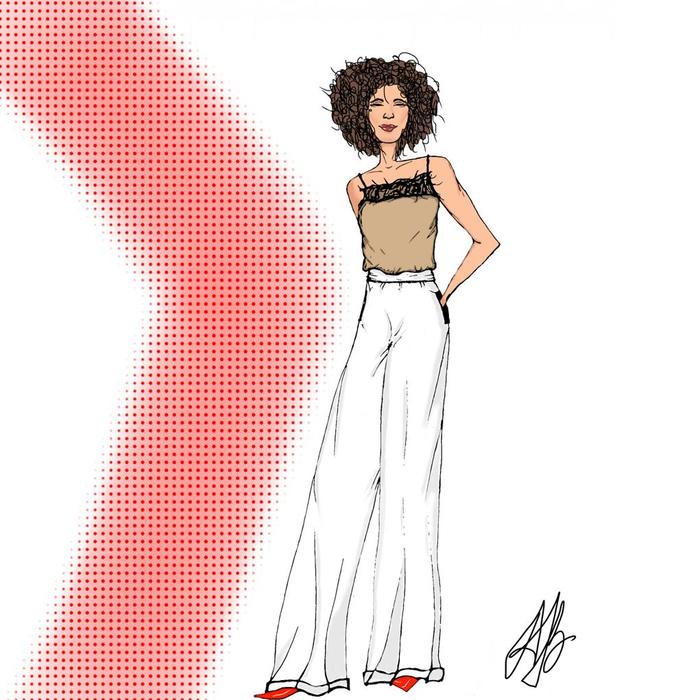 Иллюстрация в стиле Fashion