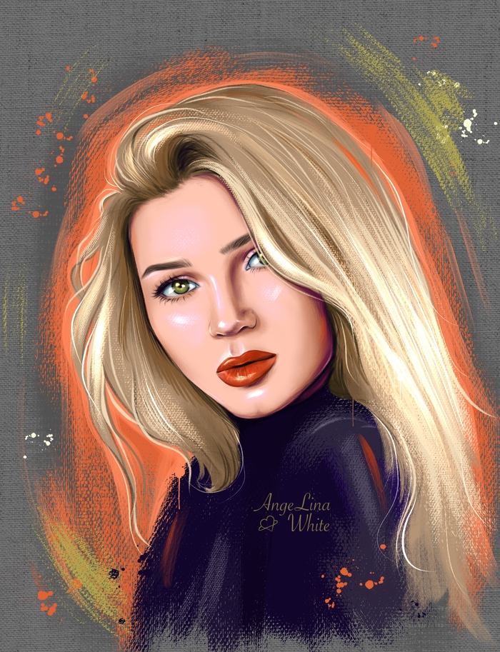 Цифровой портрет по фото 