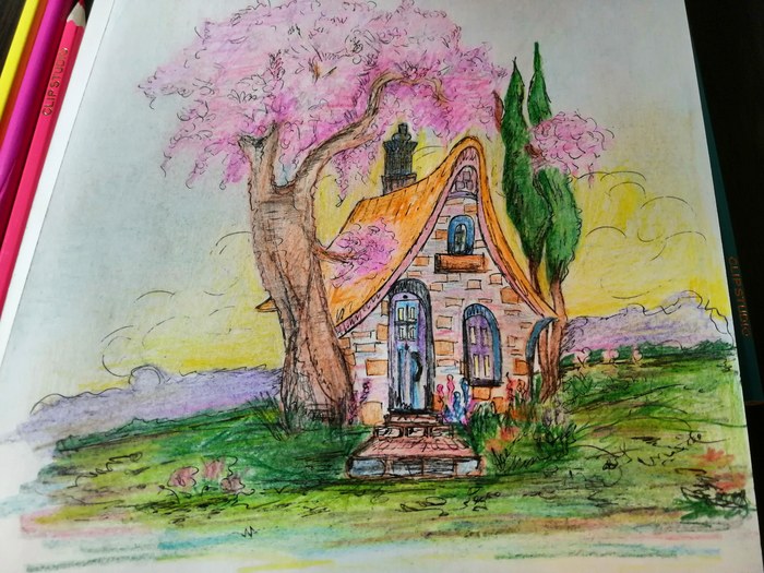 Домик из сказки 