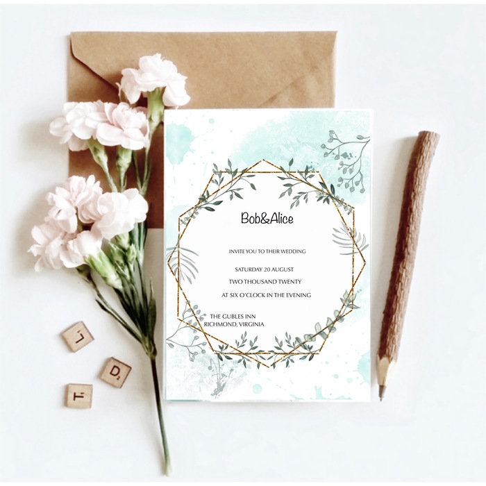 Пригласительный на свадьбу