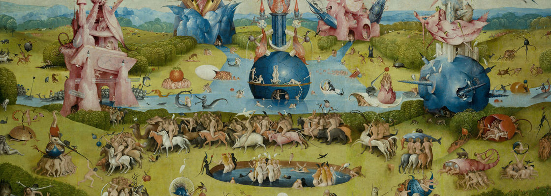 Main garden of earthly delights center detail painting 1080p