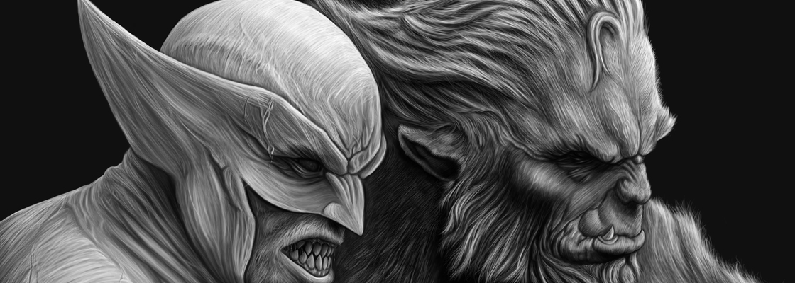 Main wolverine and beast