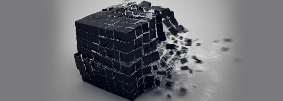 Main abstract cube facebook cover